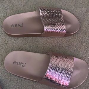 Pink slides